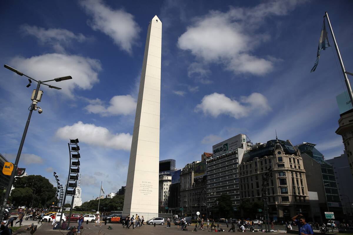 El Obelisco, una mole de 67,5 metros