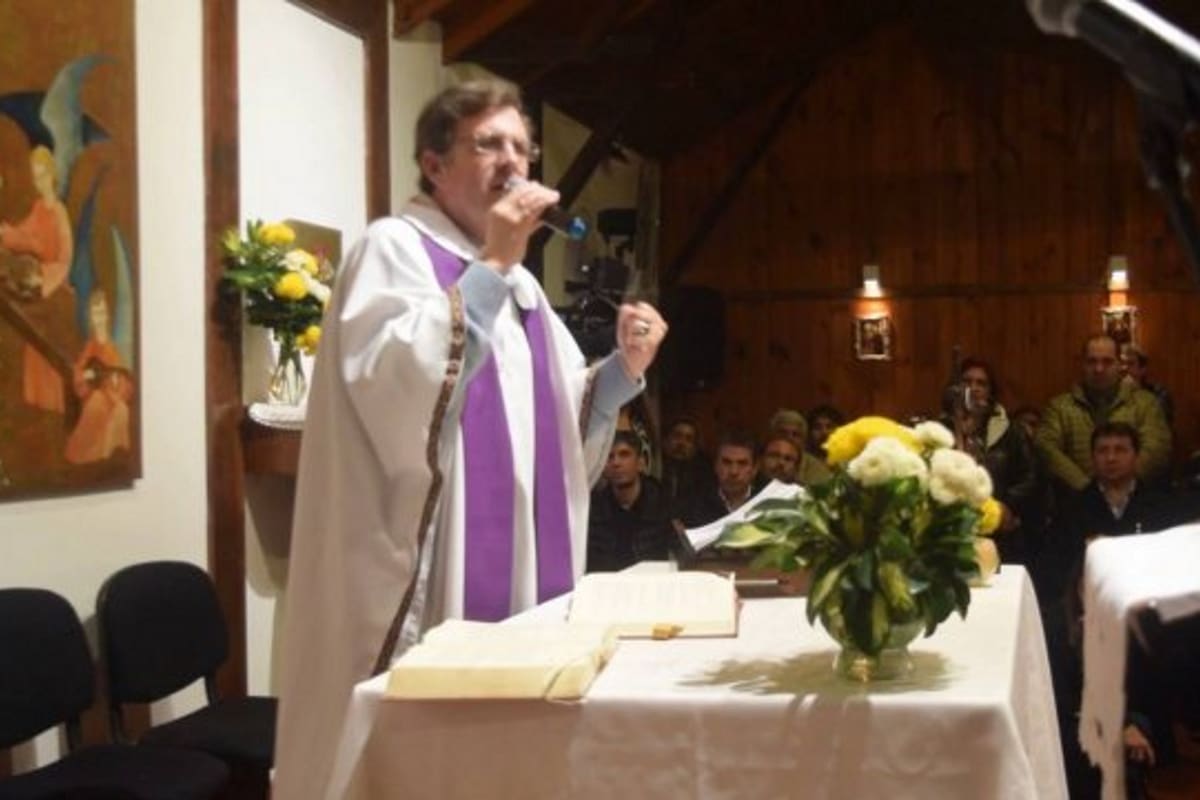 El obispo de Río Gallegos, Jorge García Cuerva