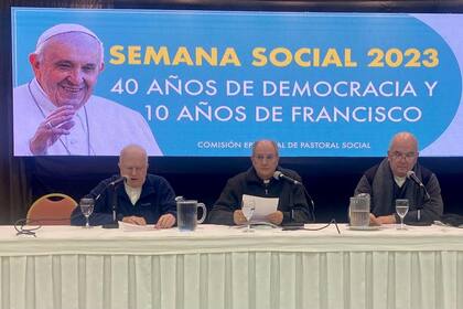 El obispo Jorge Lugones presidió la última jornada de la Semana Social 2023 en Mar del Plata
