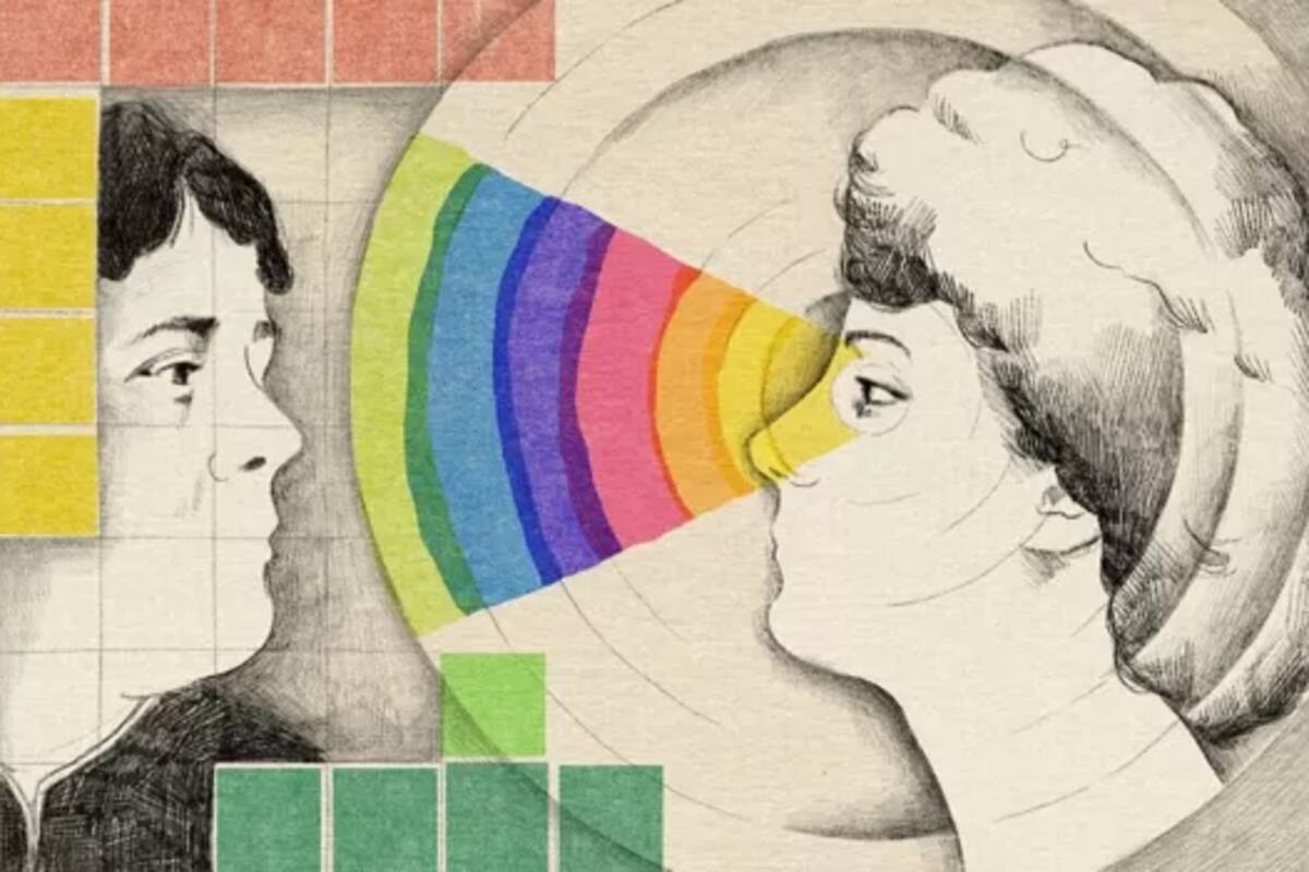 El objetivo de Gartside era ilustrar las armonías y los tonos contrastantes de los colores primarios y secundarios de una manera que fuera más orgánica