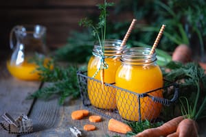 Un estudio de la Universidad de Texas analizó el consumo de jugo de zanahoria: “Puede mejorar la capacidad antioxidante en el organismo y disminuir la presión sistólica”