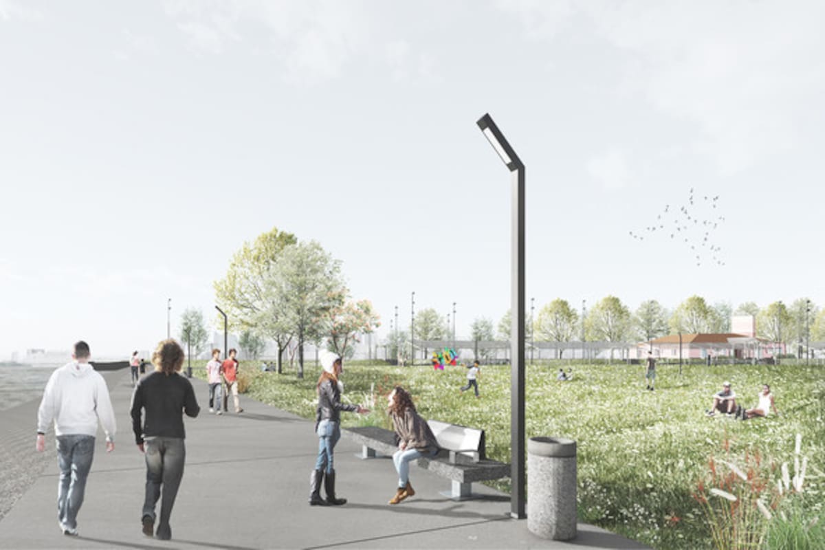 El objetivo del proyecto es permitir el acceso a espacios verdes junto al Río de La Plata que hoy son inaccesibles