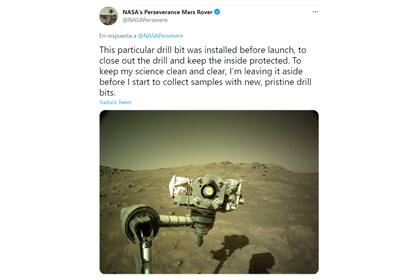 El objeto llamó inmediatamente la atención de cientos de seguidores de la misión espacial