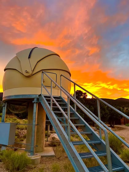 El Observatorio de la Gran Cuenca y centro de investigaciones astronómicas en Nevada (nps.gov/D. Highsmith)