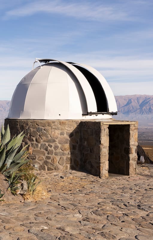 El observatorio es ideal para conectar con el entorno.