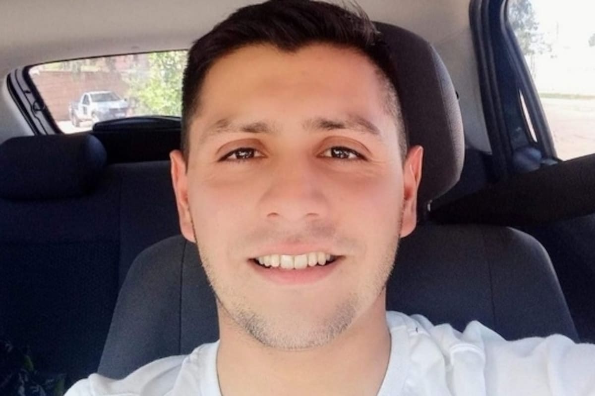 El oficial ayudante Diego Gatica