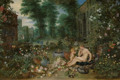 El Olfato, obra de Jan Brueghel el Viejo y Paul Rubens