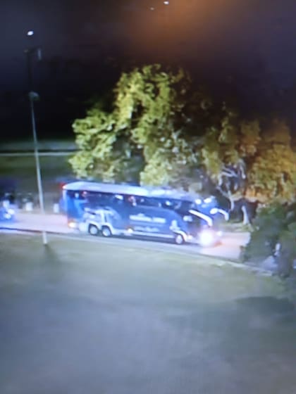 El ómnibus de la selección, rumbo al estadio de River