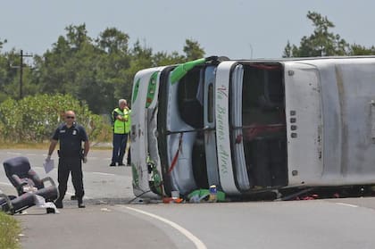 El accidente de hoy en Lezama donde murieron dos niñas de 11 y 12 años