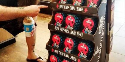 El One chip challenge es popular en Norteamérica