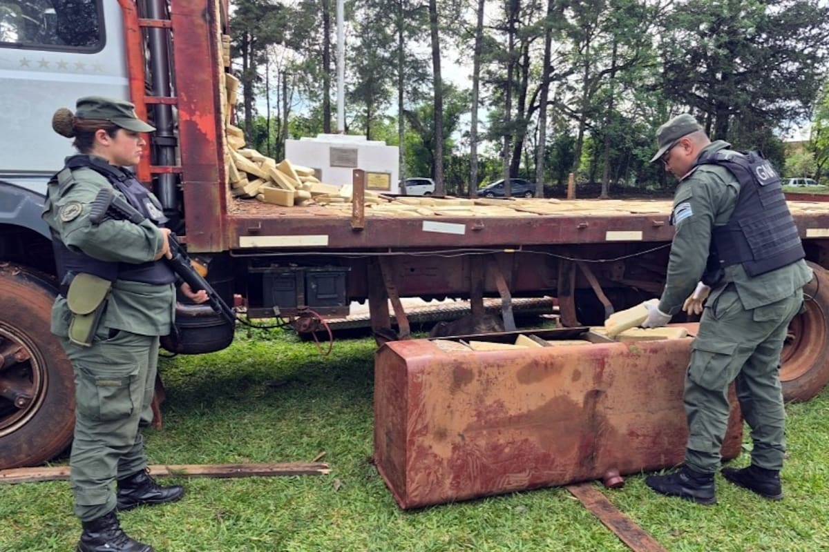 El operativo de Gendarmería