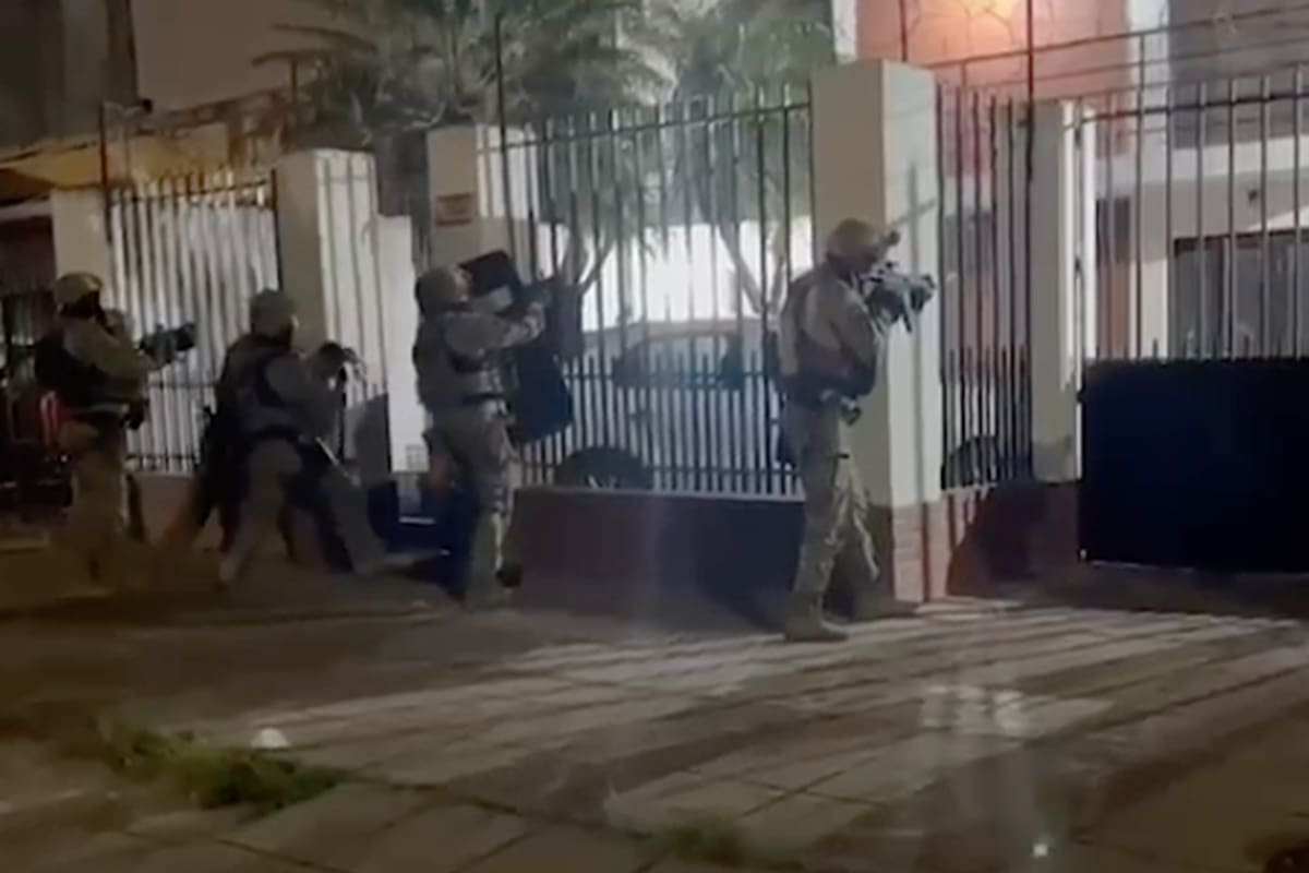 El operativo de la Policía de la Ciudad donde detuvo a un sospechoso