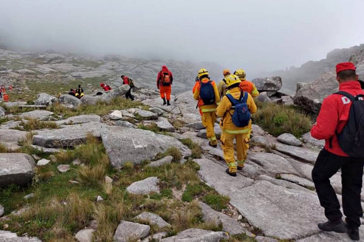 El operativo de rescate para dar con el turista