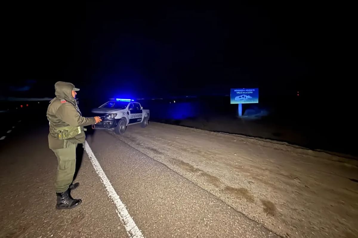 El operativo en curso en San Juan (Foto: Gentileza Diario de Cuyo)