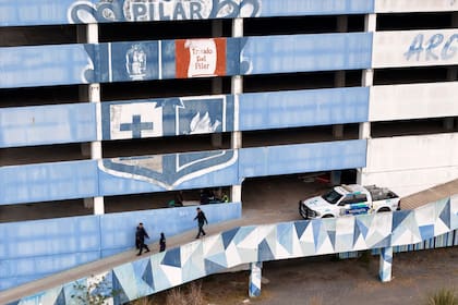 El operativo en el predio situado en el kilómetro 46 del ramal Pilar de la Panamericana