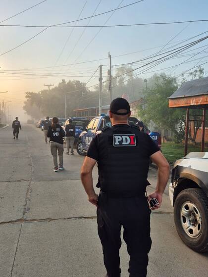 El operativo estuvo a cargo de la Policía de Investigaciones de Santa Fe