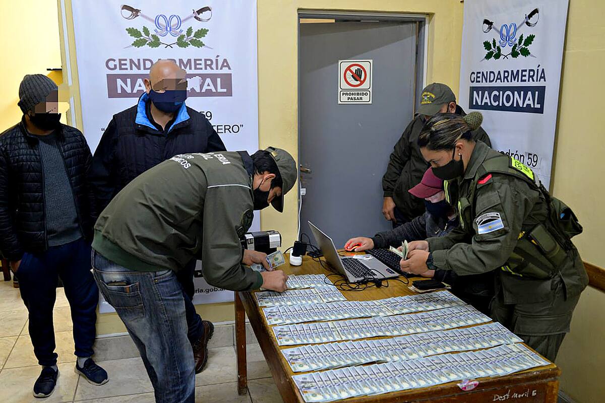 El operativo fue realizado por la Gendarmería en Santiago del Estero