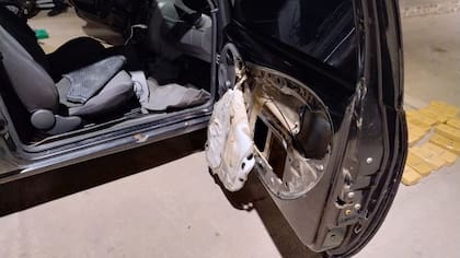 El operativo se hizo durante la madrugada de hoy en el puente que separa Gualeguaychú de Fray Bentos