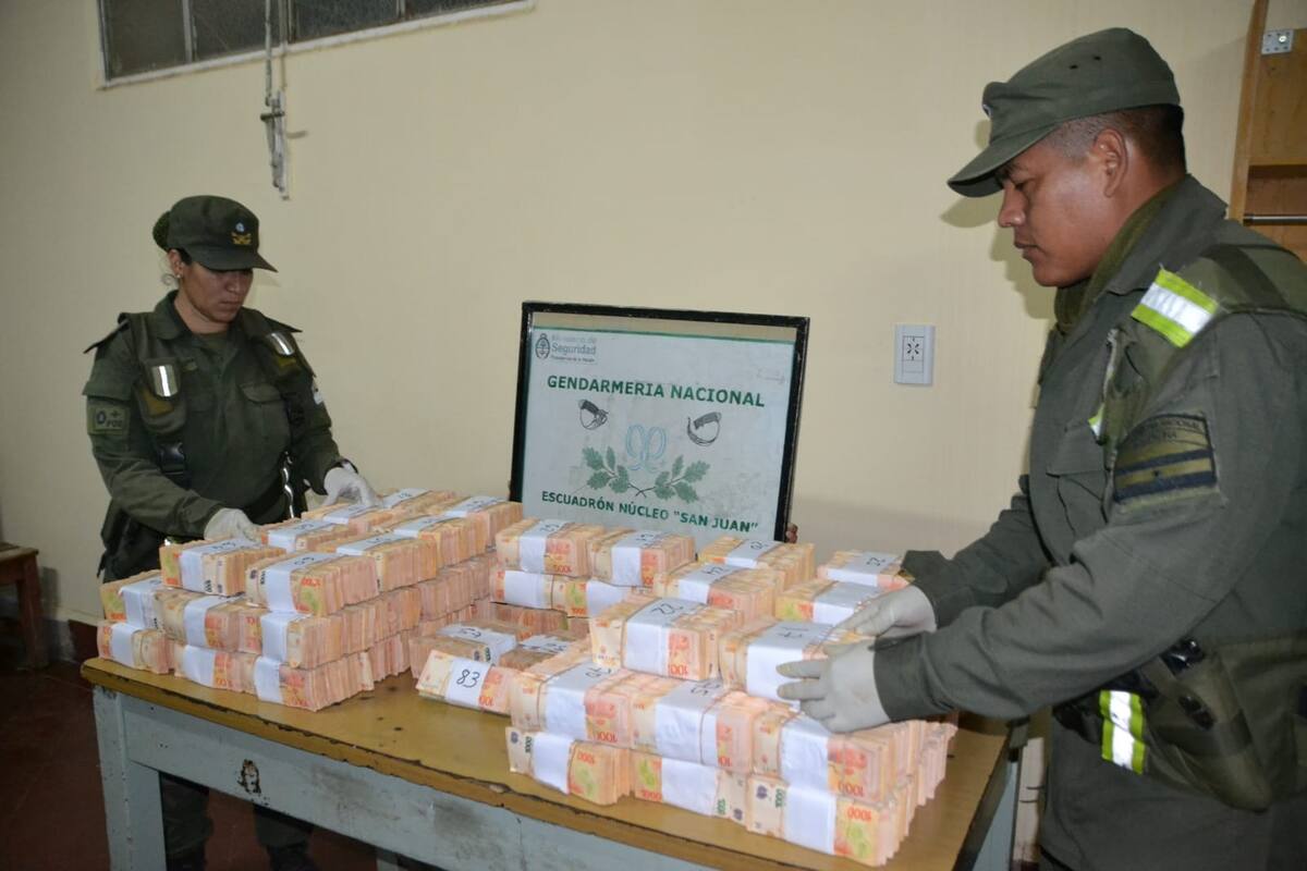 El operativo se realizó en el kilómetro 3379 de la ruta nacional N° 40