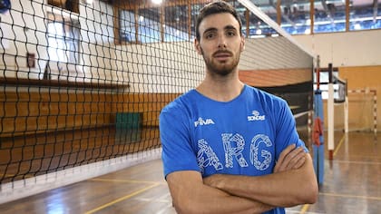 El opuesto jugó en todas las selecciones menores argentinas