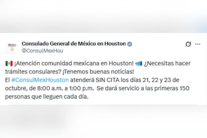 El organismo detalló las jornadas en las que las primeras 150 personas podrán tramitar procesos sin cita