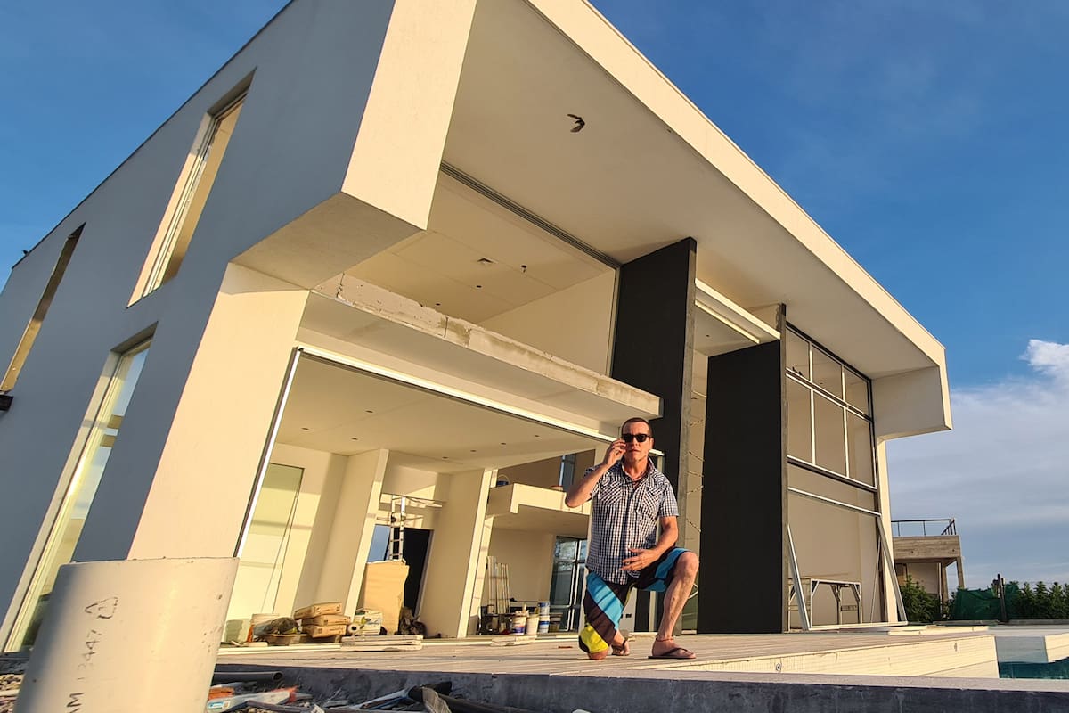 El orgullo de Guido Süller: “Diseñé la casa de mis sueños, y es muy imponente”
