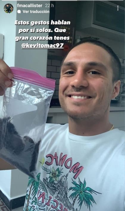 El orgullo del hermano de Kevin por su gesto