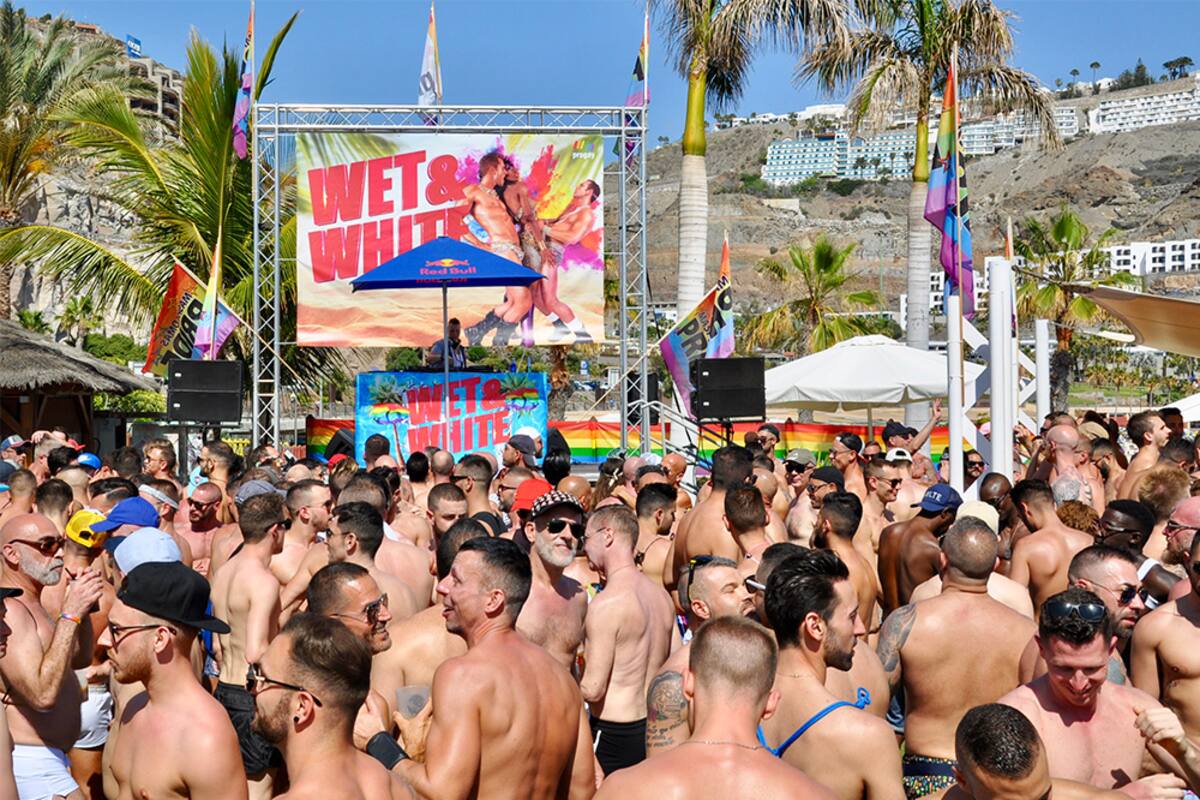 El orgullo gay en Maspalomas, en la Gran Canaria