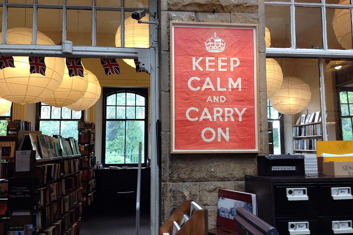 El origen de la popular frase se remonta a un cartel de los tiempos de la guerra, descubierto en el 2000 por un librero de Alnwick, en el noreste inglés