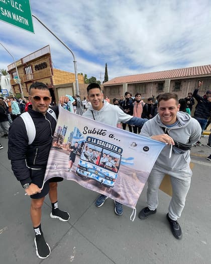 El original cartel con "La Scaloneta"