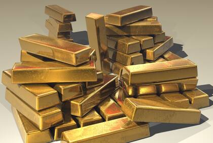 El oro solo puede ser acepetado en formatos como lingotes y con al menos 99,5% de pureza