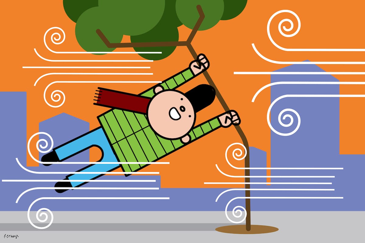 El otoño sacó chapa con un par de días grises, inestables y ventosos