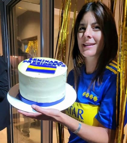 "El otro día fue mi cumpleaños y me regalaron una torta que decía “Seminara presidenta” explica Seminara que ya fantasea con la posibilidad de lograrlo