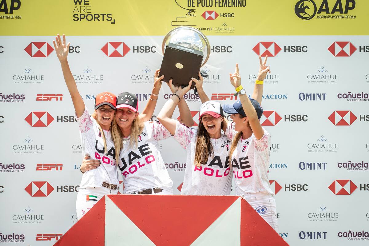 El Overo campeón del Abierto femenino en Palermo