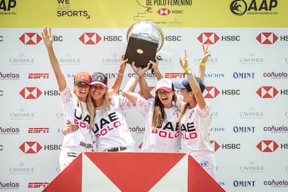 El Overo UAE, bicampeón del Abierto femenino en Palermo