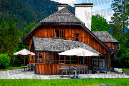 El pabellón de caza de Grünau, en Austria, donde el príncipe increpó a los oficiales