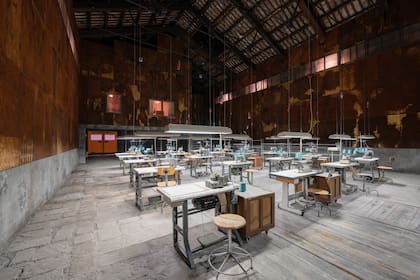 El pabellón de Italia en la Bienal de Venecia evoca los errores y fracasos del período industrial