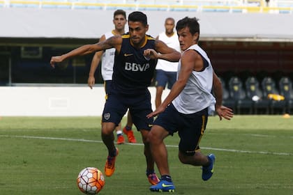 El Pachi quiere ganarse su lugar en el Boca del Mellizo