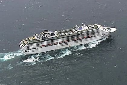 El Pacific Explorer de P&O tiene capacidad para casi 2000 personas