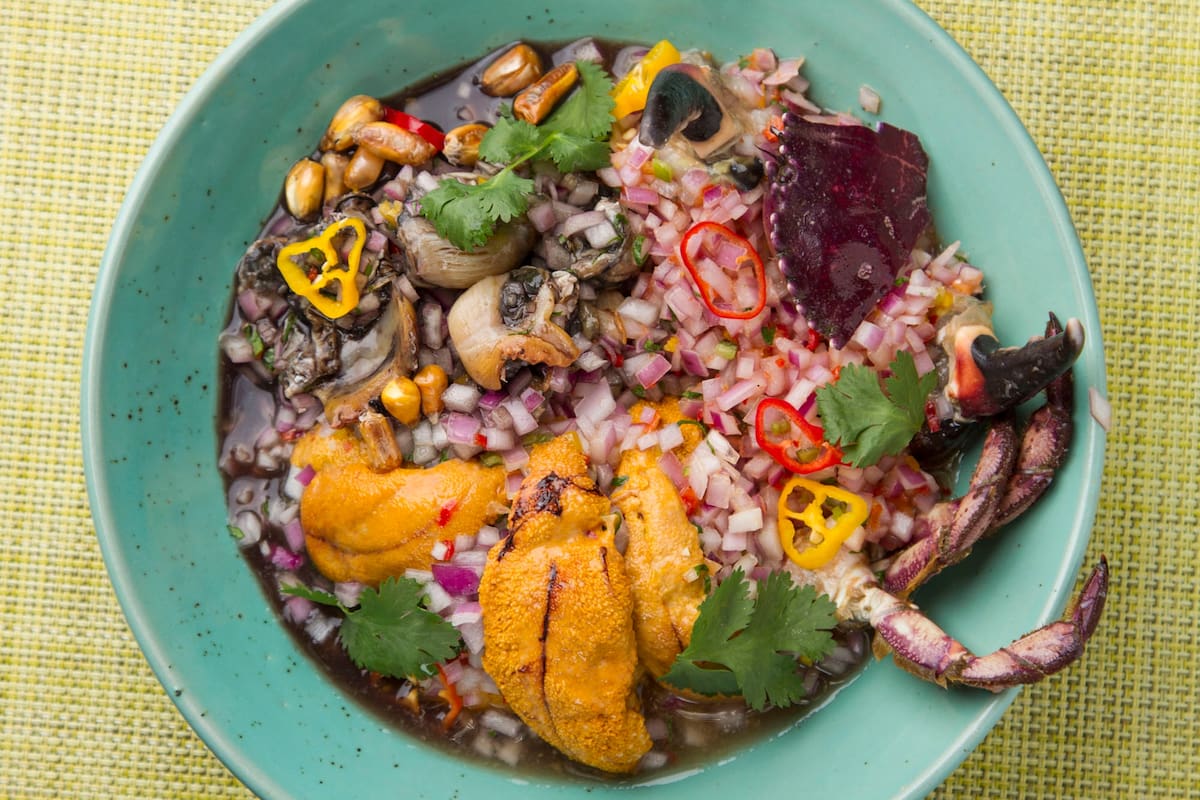 El Pacífico en un plato, en La Mar