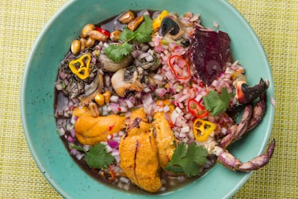 El Pacífico en un plato, en La Mar