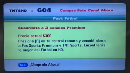 El pack fútbol está a la venta desde agosto