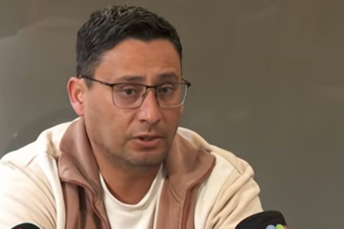 El padre de Agostina brindó una conferencia de prensa