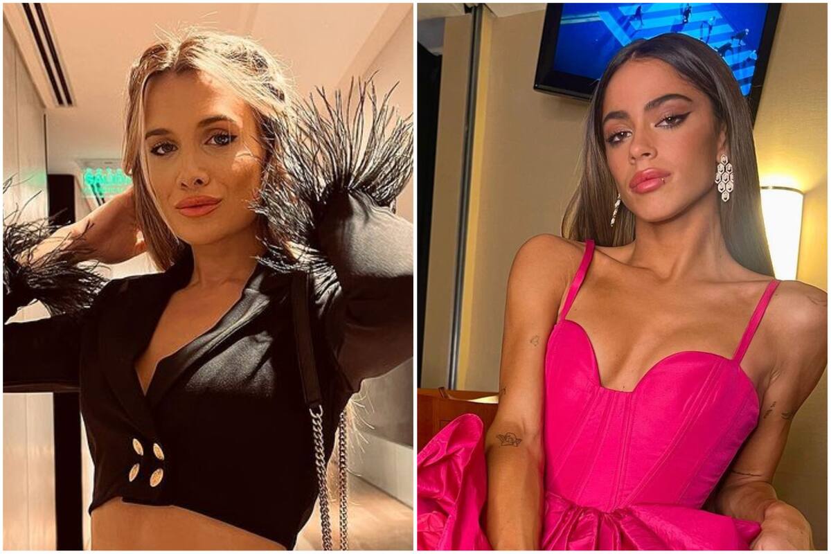 El padre de Camila Homs habló del polémico canto de su hija contra Tini que se viralizó en las redes (Foto: Instagram @camihoms / @tinistoessel)