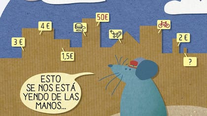 El padre de Guille, además, es dibujante