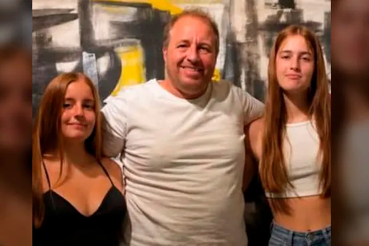 El padre de las víctimas las despidió a través de redes