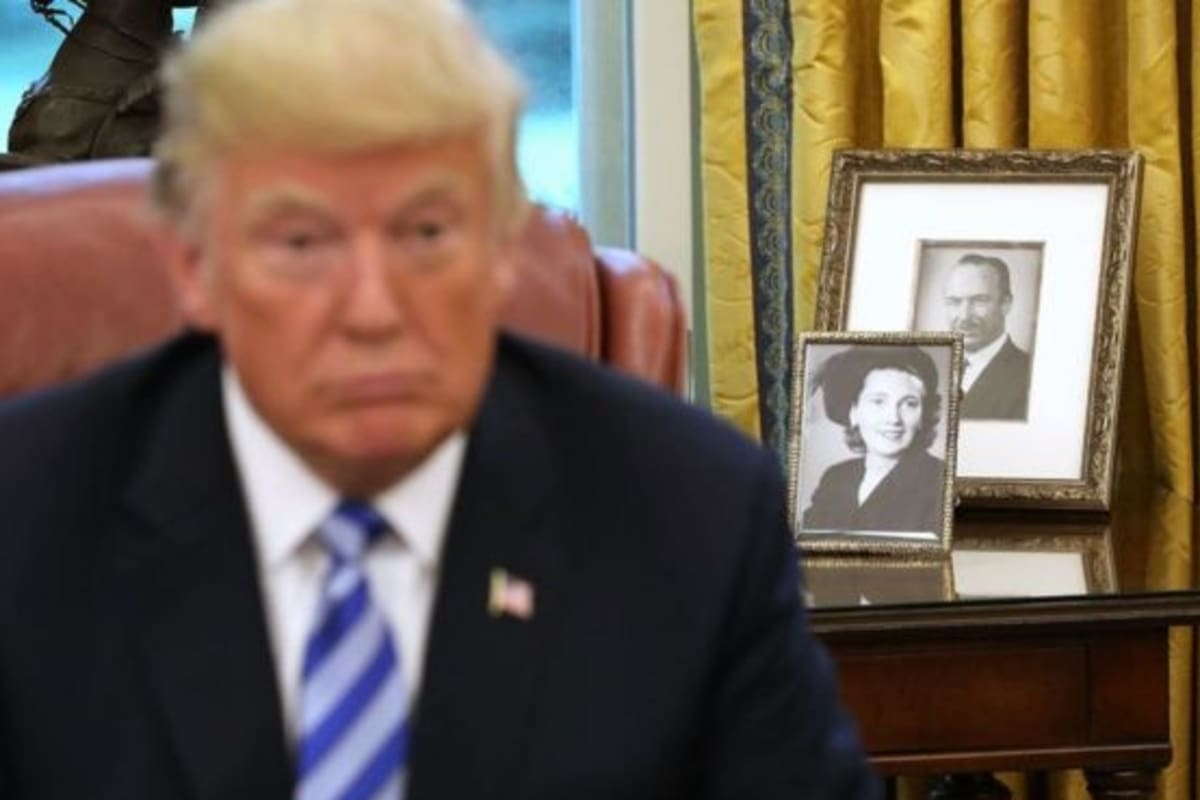 El padre del presidente Donald Trump, Fred Trump, sale a relucir en varios de los capítulos familiares que cuenta Mary Trump.