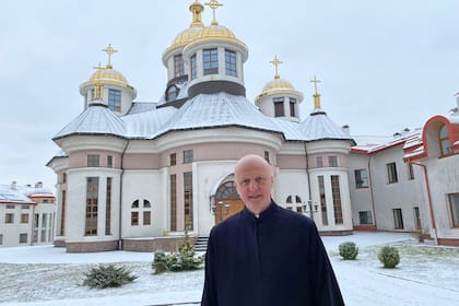 El padre Igor Boyco, rector del seminario greco-católico del Espíritu Santo de esta ciudad del oeste de Ucrania