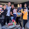 El padre argentino que denunció a su exesposa brasileña logró regresar al país con sus dos hijos