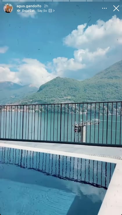 El paisaje desde la casa de Lautaro